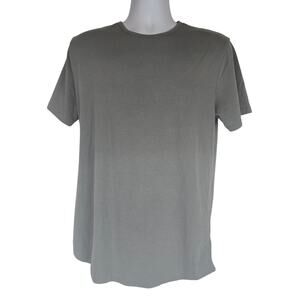 Cuts‎ Curve Hem Pyca Pro T-Shirt Casual Short Sleeve Sage Green Size L
